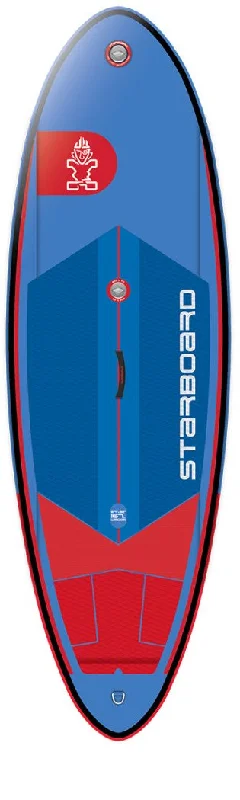 Warm Water Wetsuit -2025 STARBOARD INFLATABLE 8'7" X 32" WEDGE DELUXE DOUBLE CHAMBER SUP BOARD