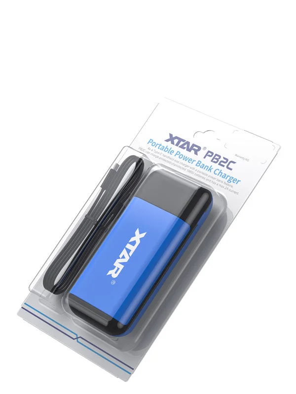 Hybrid Surfboard -XTAR 18650 Battery Charger with Power-Bank Option