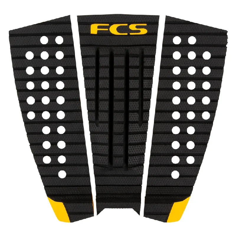 SUP Surfboard -FCS JULIAN TREAD-LITE 3PC TRACTION - CHARCOAL/MANGO