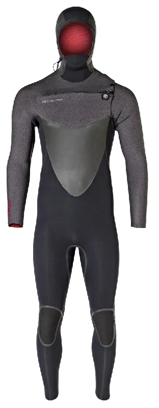 Premium Surfboard -Hyperflex Vyrl CRYO Men’s Frontzip Hooded Fullsuit - 5/4mm Winter Wetsuit - Sale