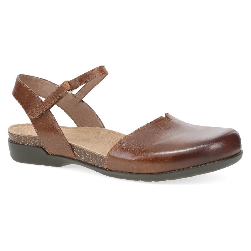 Surfboard Pad -Women's Rowan Waxy Burnished Mary Jane Sandal - Tan