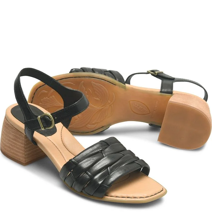 Surfboard Fin Box -Women's Shonie Sandal- Black/Nero