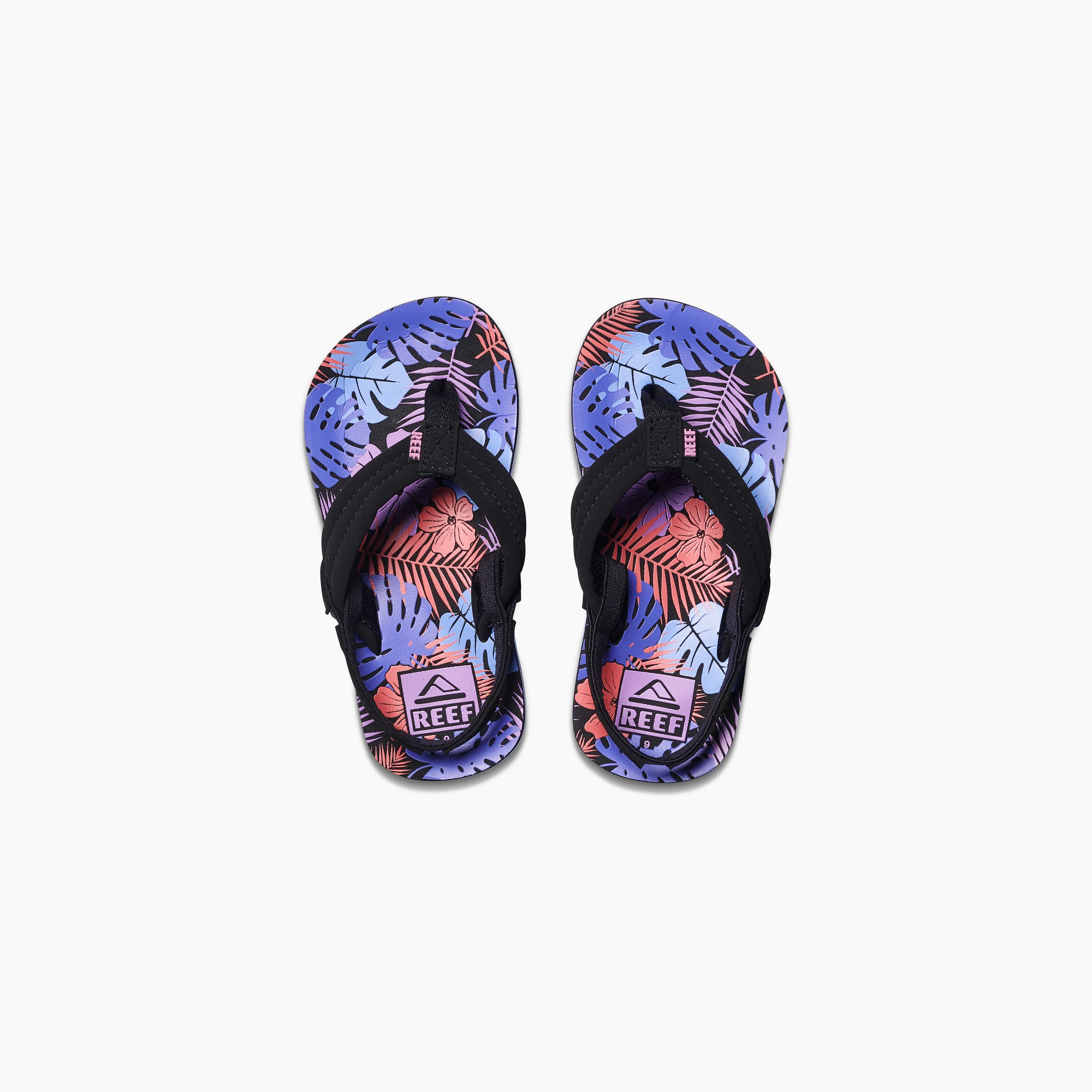 Performance Surf Wetsuit -Kid's Little Ahi Sandal - Purple Fronds