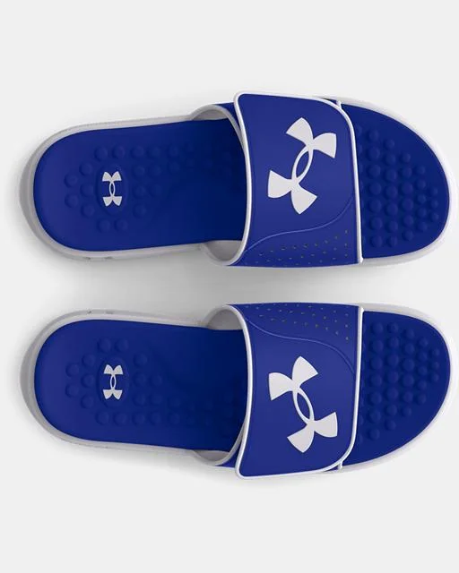 SUP Surfboard -Kids' UA Ignite 7 Pro Slide Sandal - Royal/White