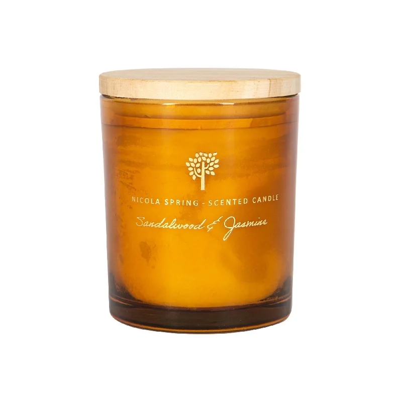 Surfboard -130g Sandalwood & Jasmine Soy Wax Scented Candle - By Nicola Spring