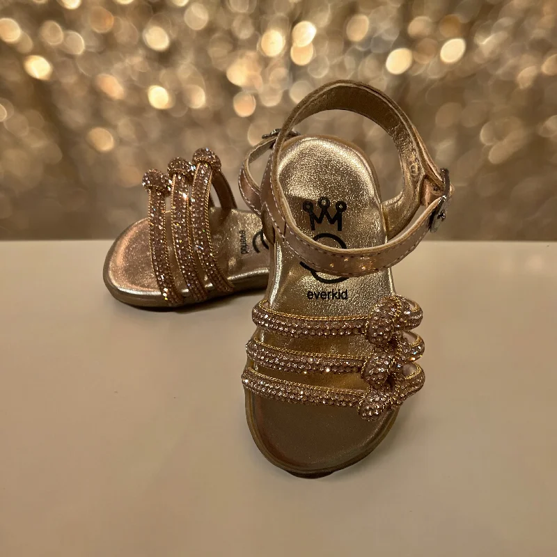 Surfing Towel -Baby Gold Crystal Sandals