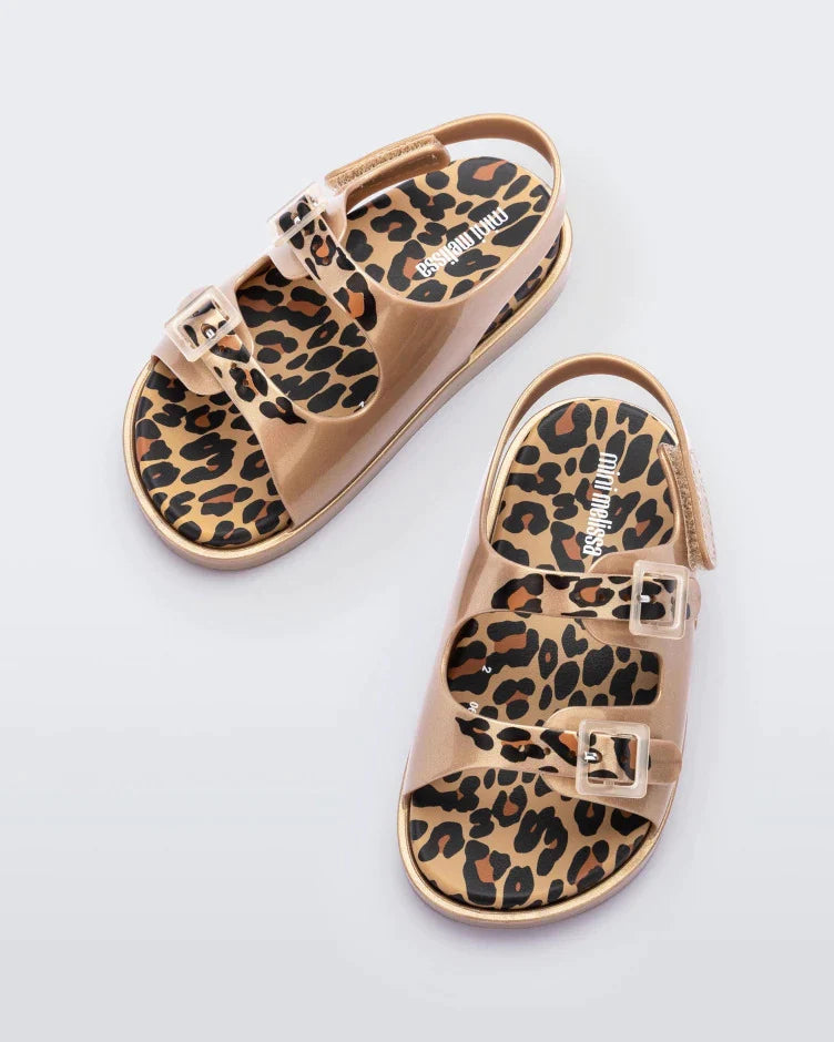 Wetsuit Hood -Mini Melissa Leopard Sandal