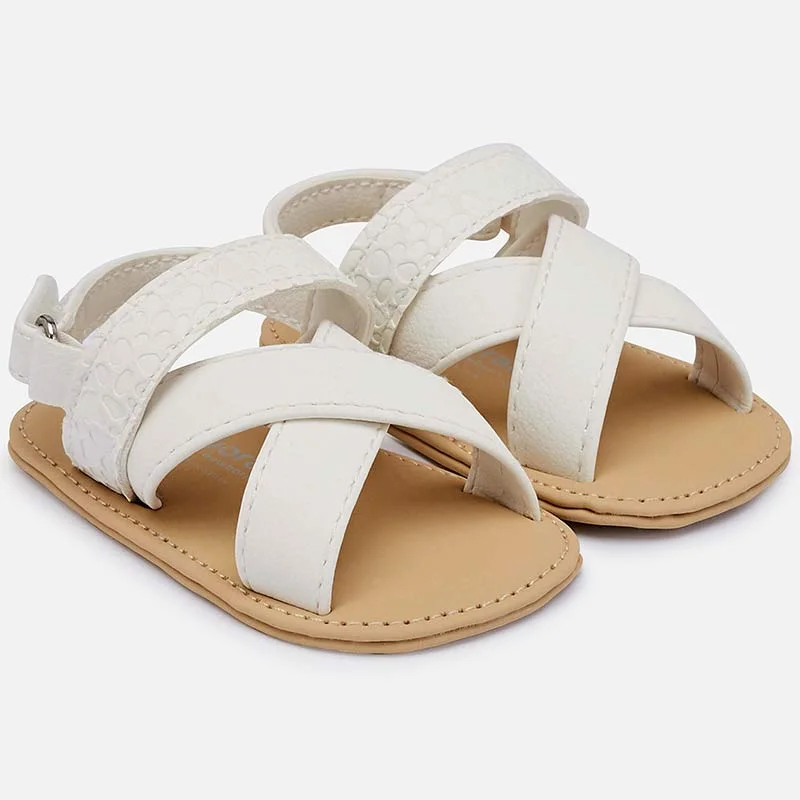 Surfboard Wax -Boys White Sandal